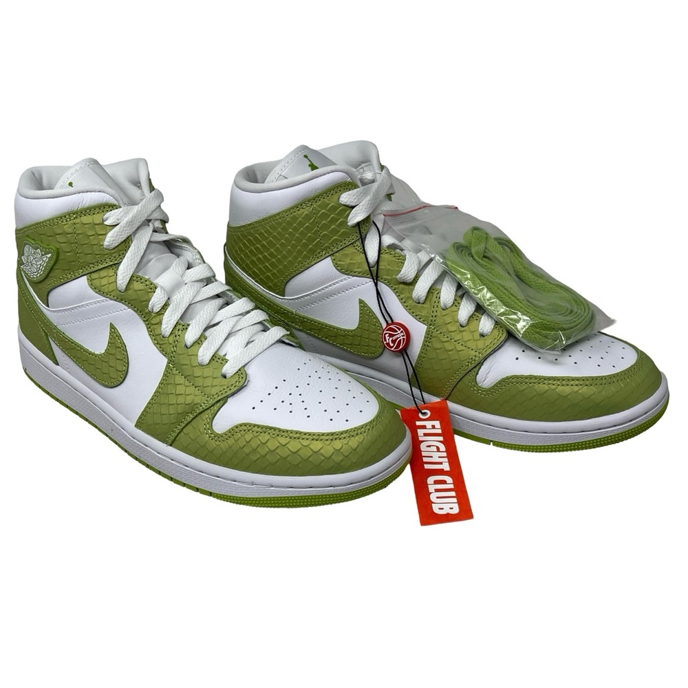 Flight Club Authenticated NIB Jordan 1 Mid Python Skin